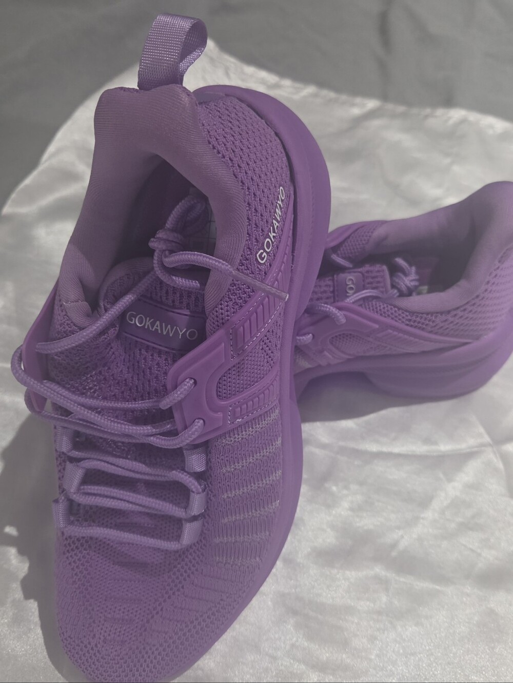 Women's Lightweight Purple Athletic Sneakers